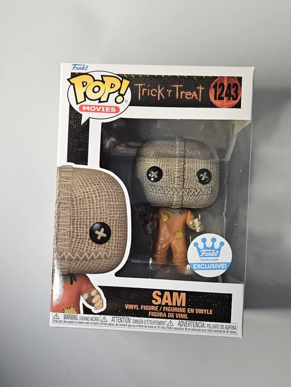 Funko Pop! Vinyl Movies Trick 'r Treat Sam 1243 - Funko Exclusive Figure